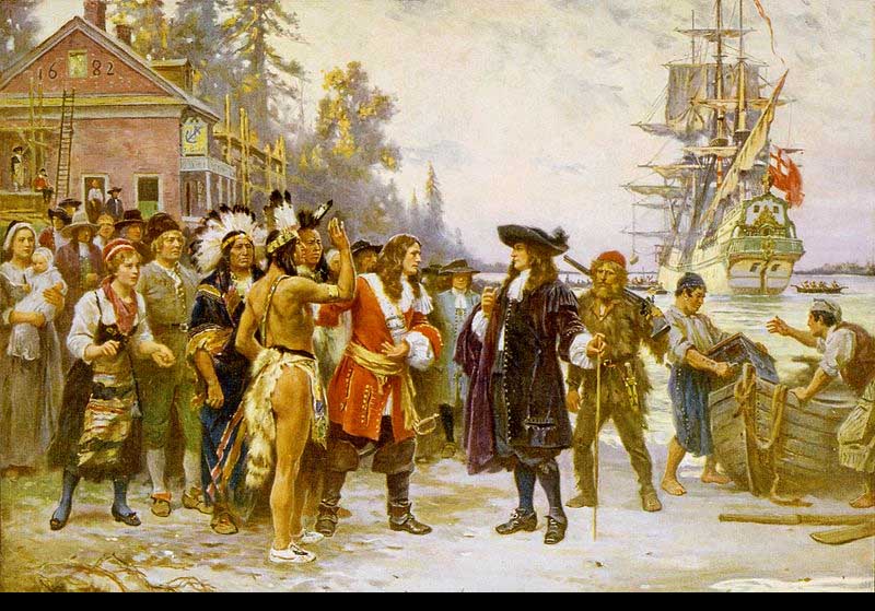 The Landing of William Penn